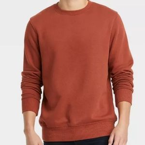 Soft Rust Crew Pullover